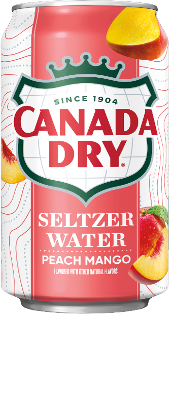 Peach Mango Sparkling Seltzer Water