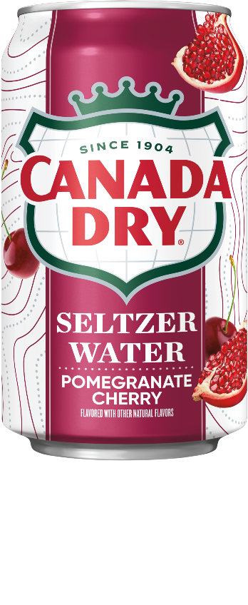 Pomegranate Cherry Sparkling Seltzer Water