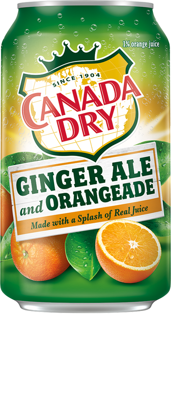 Canada Dry Ginger Ale and Orangeade