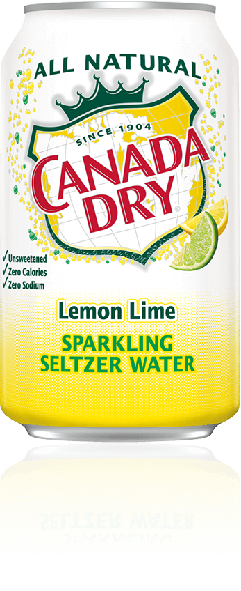 Canada Dry Lemon Lime Sparkling Seltzer Water