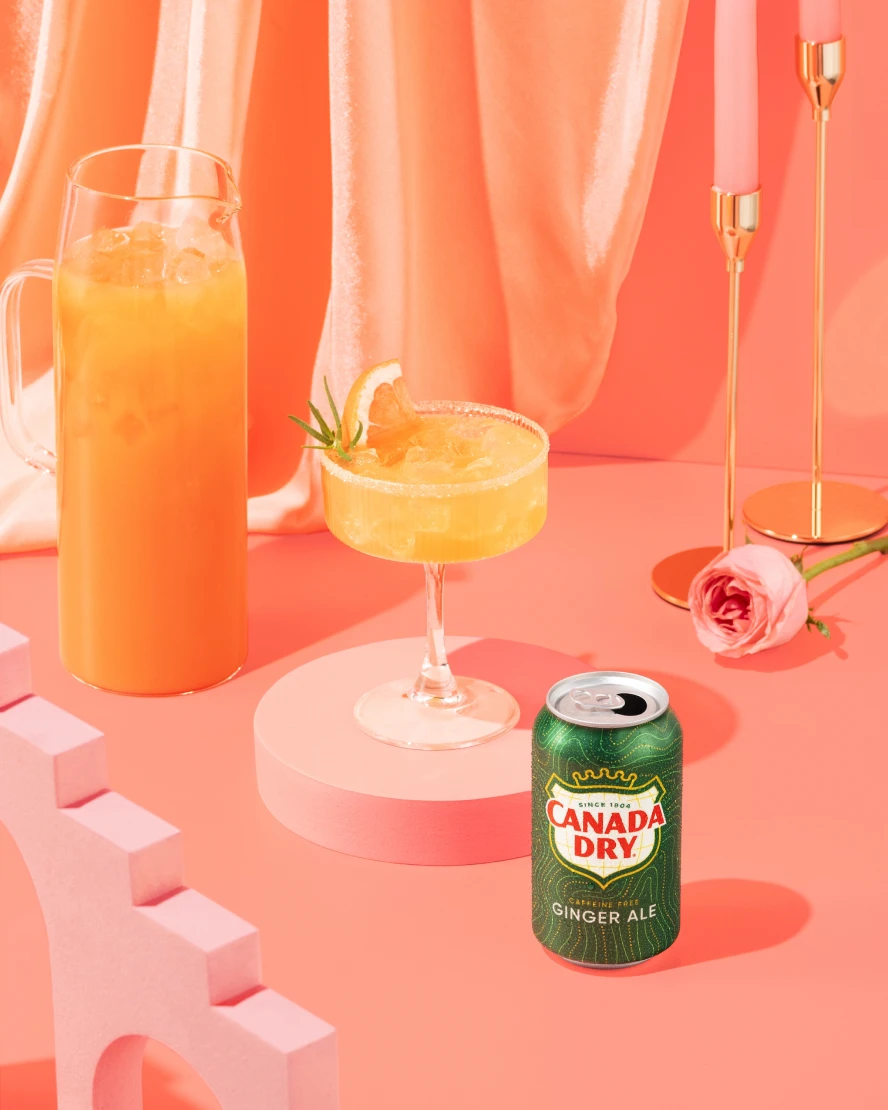 Grapefruit Ginger Ale Spritz Recipe | Canada Dry